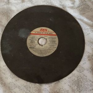 New Skil 14" DIA CUT OFF WHEEL